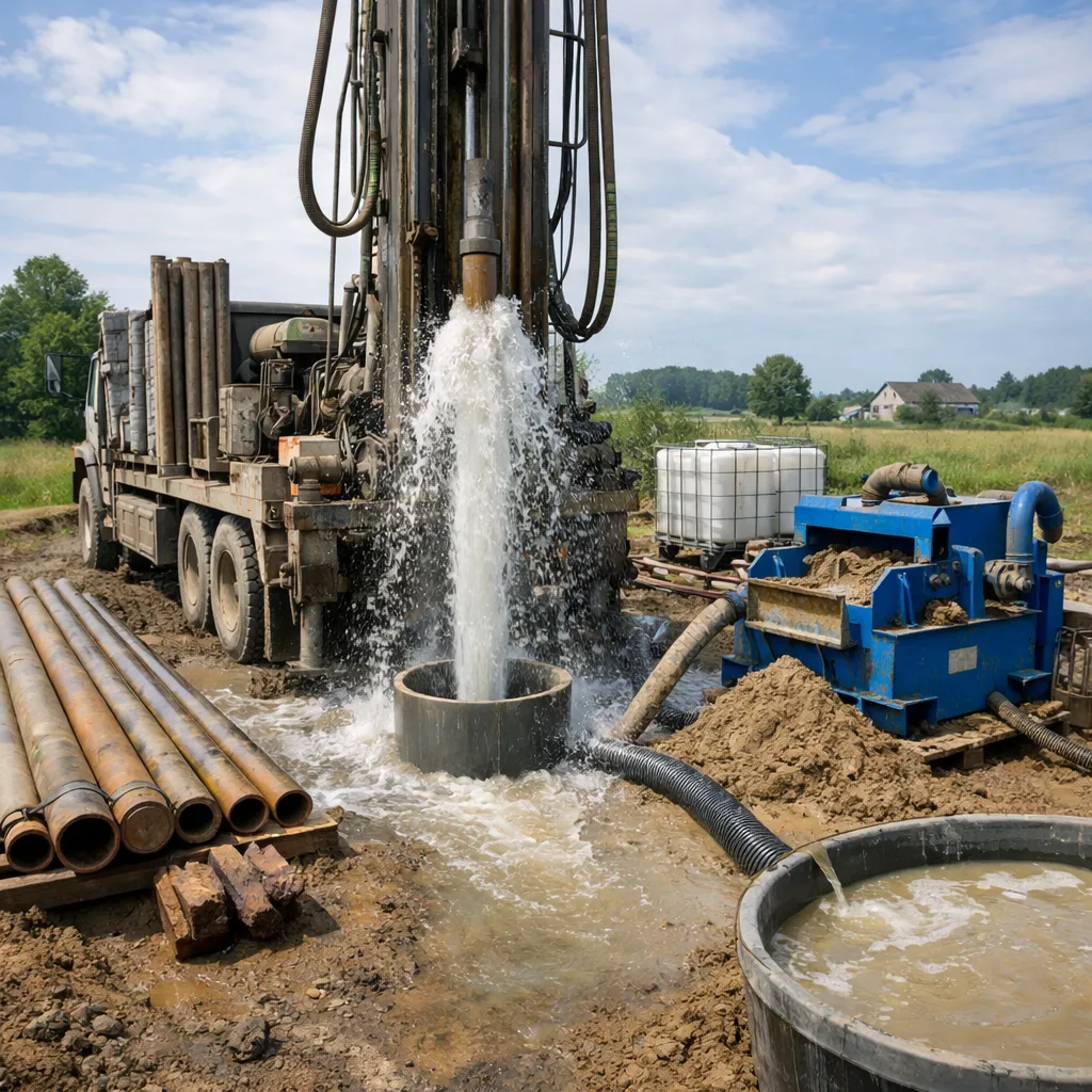 Dépannage de forage et puits à Mâcon — intervention Yılmaz Forage