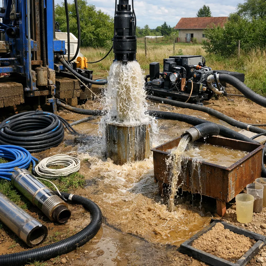 Remise en route de puits - Réhabilitation par Yılmaz Forage